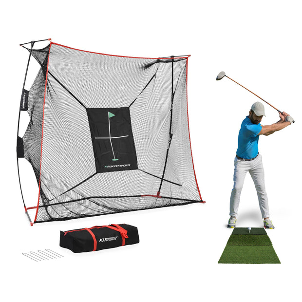Haack Pro 1.0 Golf Net w/ Tri-Turf Mat