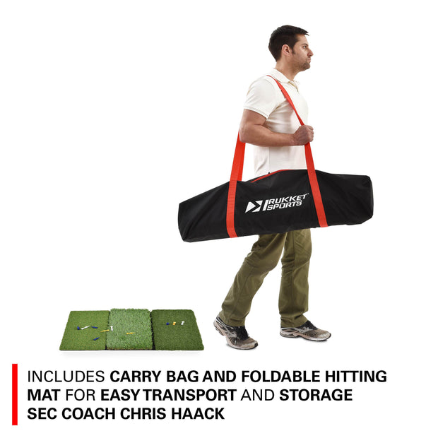 Haack Pro 1.0 Golf Net w/ Tri-Turf Mat